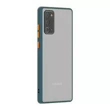 Чехол бампер Anomaly Fresh Line для Samsung Galaxy S20 FE Dark Green (Темно-зеленый)