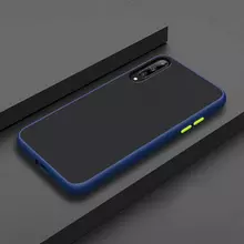 Чехол бампер для Samsung Galaxy A50s Anomaly Fresh Line Blue (Синий)