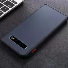 Чехол бампер для Samsung Galaxy S10e Anomaly Fresh Line Black (Черный)