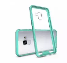 Чехол бампер Anomaly Fusion Series для Samsung Galaxy A8 Green (Зеленый)
