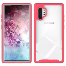 Чехол бампер Anomaly Hybrid 360 для Samsung Galaxy Note 10 Matte Pink/Gray (Матово-розовый/Серый)