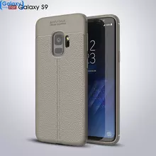 Чехол бампер Anomaly Leather Fit Case для Samsung Galaxy S9 Gray (Серый)
