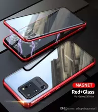 Чехол бампер Anomaly Magnetic 360 With Glass для Samsung Galaxy S20 Ultra Red (Красный)