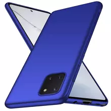 Чехол бампер Anomaly Matte Case для Samsung Galaxy Note 10 Lite Blue (Синий)