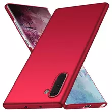 Чехол бампер Anomaly Matte Case для Samsung Galaxy Note 10 Plus Red (Красный)
