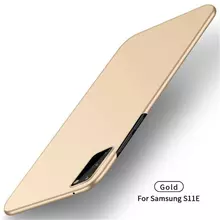 Чехол бампер Anomaly Matte Case для Samsung Galaxy S20 Gold (Золотой)