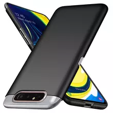 Чехол бампер для Samsung Galaxy A80 Anomaly Matte Black (Черный)