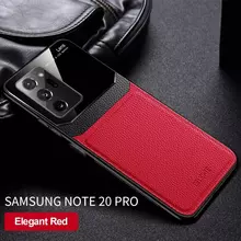 Чехол бампер для Samsung Galaxy S20 FE Anomaly Plexiglass Red (Красный)