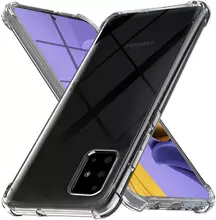 Чехол бампер Anomaly Rugged Crystall для Samsung Galaxy A51 Crystal Clear (Прозрачный)