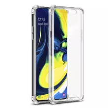 Чехол бампер для Samsung Galaxy A90 Anomaly Rugged Crystall Crystal Clear (Прозрачный)