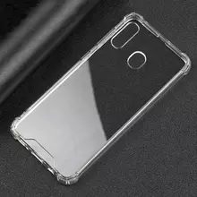 Чехол бампер для Samsung Galaxy M20 Anomaly Rugged Crystall Crystal Clear (Прозрачный)