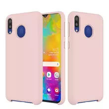 Чехол бампер Anomaly Silicone для Samsung Galaxy M20 Pink (Розовый)