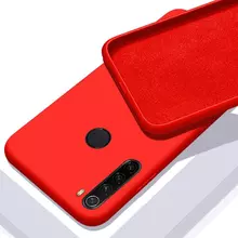 Чехол бампер Anomaly Silicone для Samsung Galaxy M11 Red (Красный)