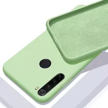 Чехол бампер Anomaly Silicone для Samsung Galaxy M11 Green (Зеленый)