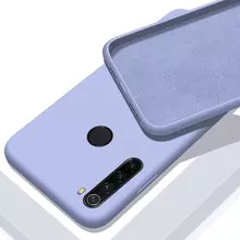 Чехол бампер Anomaly Silicone для Samsung Galaxy A21 Purple (Пурпурный)