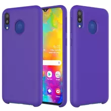 Чехол бампер Anomaly Silicone для Samsung Galaxy A40 Purple (Пурпурный)