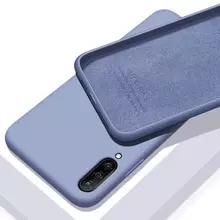 Чехол бампер Anomaly Silicone для Samsung Galaxy A70 Purple (Пурпурный)