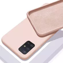 Чехол бампер Anomaly Silicone для Samsung Galaxy S20 Plus Sand Pink (Песочно-розовый)