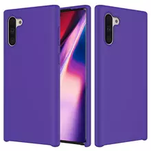 Чехол бампер Anomaly Silicone для Samsung Galaxy Note 10 Purple (Пурпурный)
