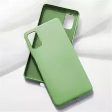 Чехол бампер Anomaly Silicone для Samsung Galaxy S10 Lite Light Green (Светло-зеленый)