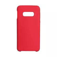 Чехол бампер Anomaly Silicone для Samsung Galaxy S10e Red (Красный)