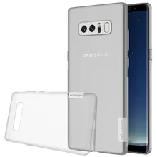 Чехол бампер Nillkin TPU Nature Case для Samsung Galaxy Note 8 White (Белый)