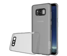 Чехол бампер Nillkin TPU Nature Case для Samsung Galaxy S8 Gray (Серый)