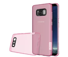Чехол бампер Nillkin TPU Nature Case для Samsung Galaxy S8 Plus Pink (Розовый)