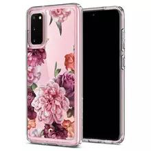 Чехол бампер Ciel by Cyrill Cecile Collection для Samsung Galaxy S20 Rose Floral (Розовая Флора)