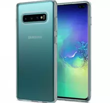 Чехол бампер Spigen Case Crystal Flex для Samsung Galaxy S10
