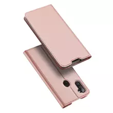 Чехол книжка Dux Ducis Skin Pro Case для Samsung Galaxy A11 Rose Gold (Розовое золото)