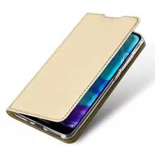 Чехол книжка Dux Ducis Skin Pro Case для Samsung Galaxy M30 Gold (Золотой)