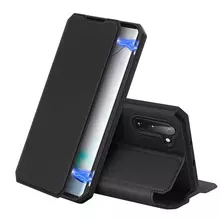 Чехол книжка Dux Ducis Skin X Series Magnetic Flip Case для Samsung Galaxy Note 10 Black (Черный)