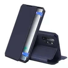 Чехол книжка Dux Ducis Skin X Series Magnetic Flip Case для Samsung Galaxy Note 10 Plus Blue (Синий)