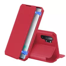 Чехол книжка Dux Ducis Skin X Series Magnetic Flip Case для Samsung Galaxy Note 10 Plus Red (Красный)