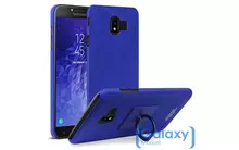 Чехол бампер Imak Cowboy Shell Series для Samsung Galaxy J4 2018 Blue (Синий)