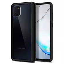 Чехол бампер Spigen Ultra Hybrid для Samsung Galaxy Note 10 Lite Matte Black (Черный)