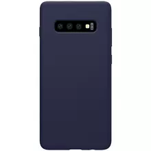 Чехол бампер Nillkin Pure Flex Case для Samsung Galaxy S10 Blue (Синий)