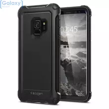 Чехол бампер Spigen Case ProGuard Series для Samsung Galaxy S9 Black (Чёрный)