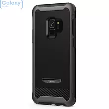 Чехол бампер Spigen Case Reventon Series для Samsung Galaxy S9 Plus Gunmetal (Оружейный Металл)