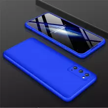 Чехол бампер GKK Dual Armor для Samsung Galaxy Note 20 Blue (Синий)