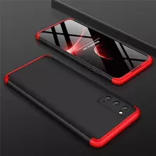 Чехол бампер GKK Dual Armor для Samsung Galaxy Note 20 Ultra Black\Red (Черный\Красный)