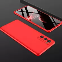 Чехол бампер GKK Dual Armor для Samsung Galaxy S20 FE Red (Красный)