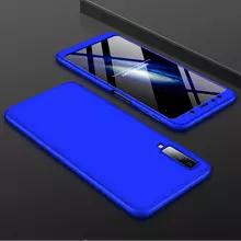 Чехол бампер GKK Dual Armor Case для Samsung Galaxy A7 (2018) Blue (Синий)