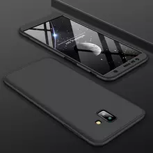 Чехол бампер GKK Dual Armor Case для Samsung Galaxy J6 Prime (2018) Black (Черный)