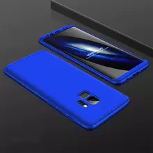 Чехол бампер GKK Dual Armor Case для Samsung Galaxy S9 Blue (Синий)