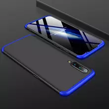 Чехол бампер GKK Dual Armor для Samsung Galaxy Note 10 Plus Black\Blue (Черный\Синий)