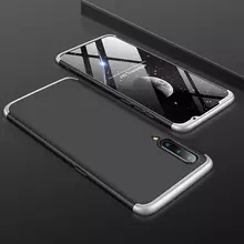 Чехол бампер GKK Dual Armor для Samsung Galaxy Note 10 Plus Black\Silver (Черный\Серебристый)