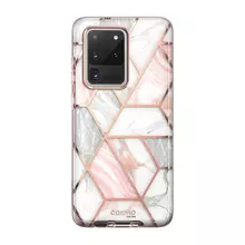 Чехол бампер i-Blason Cosmo для Samsung Galaxy S20 Ultra Marble (Мрамор)