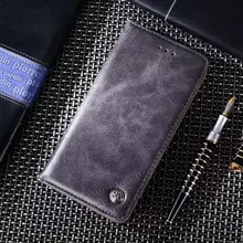 Чехол книжка IDOOLS Retro Case для Samsung Galaxy M21 Gray (Серый)